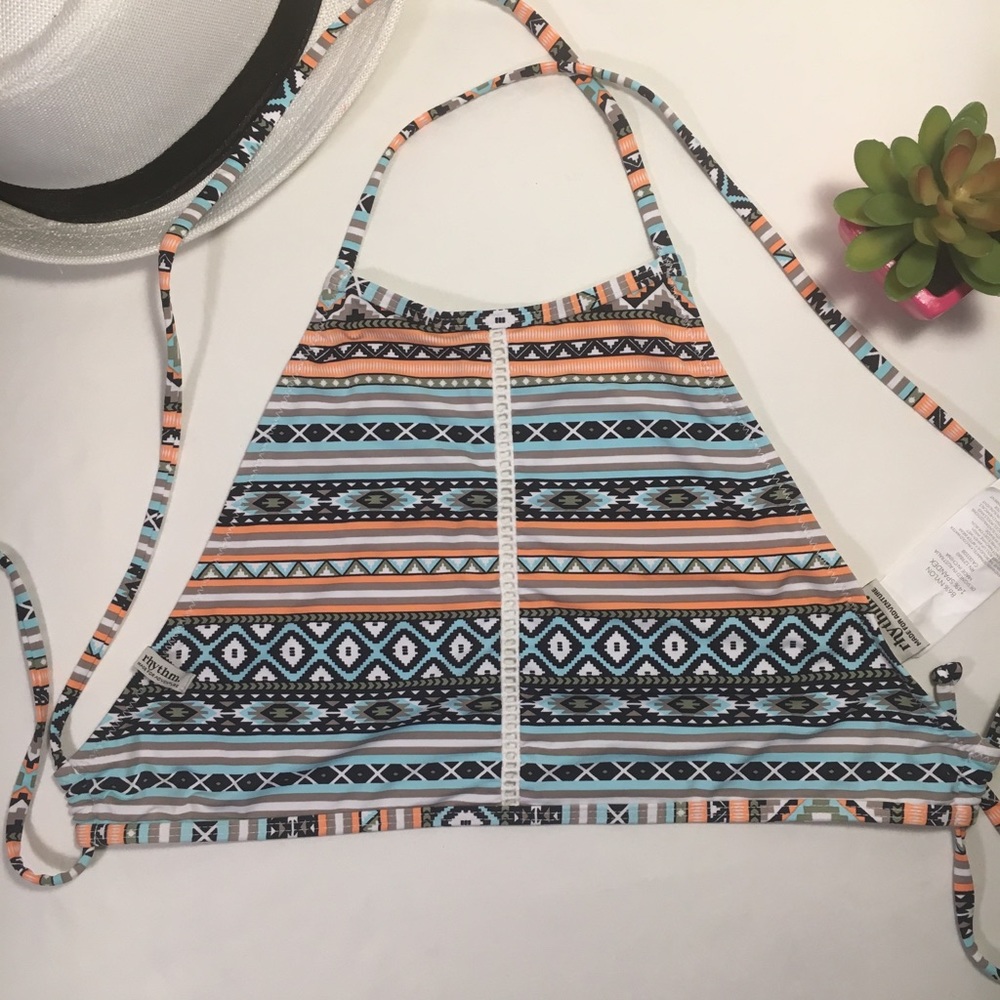 NWT Rhythm Women’s Bathing Suit Bikini Top